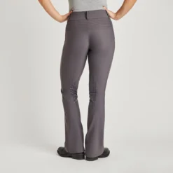 Piper Fusion Boot Cut Breech By SmartPak- Knee Patch -Ovatio Horse Shop 34032 charcoal 4