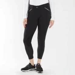 Hadley Bling Breeches By SmartPak- Knee Patch -Ovatio Horse Shop 34035 black 17830