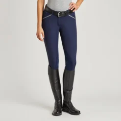 Hadley Bling Breeches By SmartPak- Knee Patch -Ovatio Horse Shop 34035 navy 1