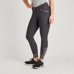 Hadley Bling Breeches By SmartPak- Knee Patch -Ovatio Horse Shop 34035 shadow 2