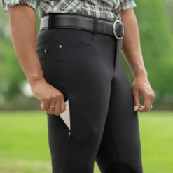 Kerrits Dynamic™ Extended Knee Patch Bootcut -Ovatio Horse Shop 34056 black l2