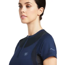 Ariat Ascent Crew Baselayer 5 Ariat Ascent Crew Baselayer -Ovatio Horse Shop 34080 navy 3