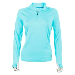 Mobile Cooling Drirelease 1/4 Zip Long Sleeve Sun Shirt