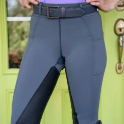FITS PerforMax Pull On Full Seat Breeches -Ovatio Horse Shop 34123 graphite l1
