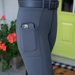 FITS PerforMax Pull On Full Seat Breeches -Ovatio Horse Shop 34123 graphite l2
