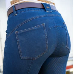 FITS Denim Full Seat Breeches -Ovatio Horse Shop 34125 midnight 2