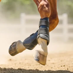 SmartPak Deluxe Brushing Boots -Ovatio Horse Shop 34257 black hra pg8 20002 rgb