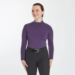 SmartTherapy&reg; ThermoBalance&reg; Ceramic Long Sleeve 1/4 Zip Top
