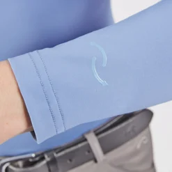 SmartTherapy&reg; ThermoBalance&reg; Ceramic Crew Long Sleeve Tee - Clearance! -Ovatio Horse Shop 34396 periwinkle 2714