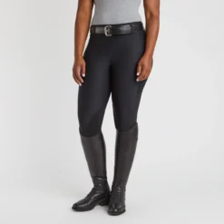 Piper Fusion Suede Patch By SmartPak - Knee Patch -Ovatio Horse Shop 34399 black 1