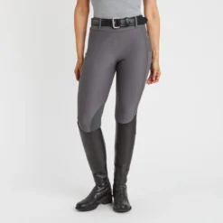 Piper Fusion Suede Patch By SmartPak - Knee Patch -Ovatio Horse Shop 34399 charcoal 1