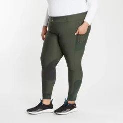 Piper Fusion Suede Patch By SmartPak - Knee Patch -Ovatio Horse Shop 34399 darkolive 1615