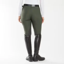 Piper Fusion Suede Patch By SmartPak - Knee Patch -Ovatio Horse Shop 34399 darkolive 17129