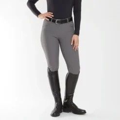 SmartTherapy® ThermoBalance® Ceramic Knee Patch Breech -Ovatio Horse Shop 34400 charcoal 17187