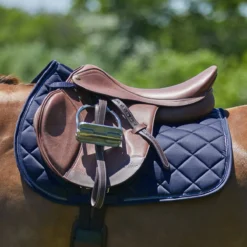 SmartPak Deluxe AP Saddle Pad - Bling Collection -Ovatio Horse Shop 34467 navy 8524