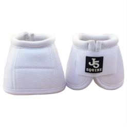 J5 Equine Premium Bell Boots -Ovatio Horse Shop 34535 white 1
