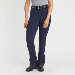 Piper Knit High-Rise Boot Cut Breeches By SmartPak - Knee Patch 20 Piper Knit High-Rise Boot Cut Breeches By SmartPak - Knee Patch -Ovatio Horse Shop 34553 navy 1