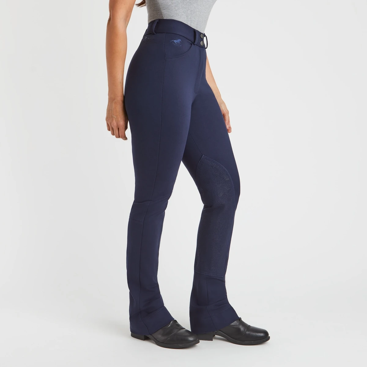 Piper Knit High-Rise Boot Cut Breeches By SmartPak - Knee Patch 10 Piper Knit High-Rise Boot Cut Breeches By SmartPak - Knee Patch - Image 10