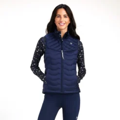 Ariat Ideal Down Vest -Ovatio Horse Shop 34573 navyeclipse 1