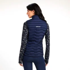 Ariat Ideal Down Vest -Ovatio Horse Shop 34573 navyeclipse 3
