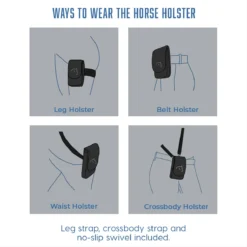 The Horse Holster -Ovatio Horse Shop 34615 black 6