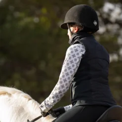 Kerrits Up Tempo Fleece Tech Top -Ovatio Horse Shop 34652 oysterbitsoffrost 4