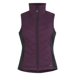 Kerrits Good Gallop Quilted Vest -Ovatio Horse Shop 34664 raisin 1