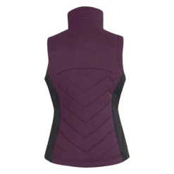 Kerrits Good Gallop Quilted Vest -Ovatio Horse Shop 34664 raisin 2