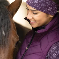 Kerrits Good Gallop Quilted Vest -Ovatio Horse Shop 34664 raisin l1