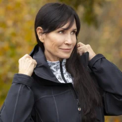 Kerrits Dry Line Waterproof Jacket -Ovatio Horse Shop 34666 blacksolid l1