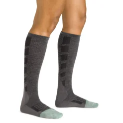 Darn Tough Emma Claire Mid-Calf Lightweight Boot Sock 6 Darn Tough Emma Claire Mid-Calf Lightweight Boot Sock -Ovatio Horse Shop 34676 shale 1