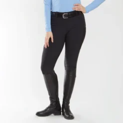 SmartTherapy® ThermoBalance® Ceramic Fusion Breeches - Knee Patch -Ovatio Horse Shop 34986 black 17172