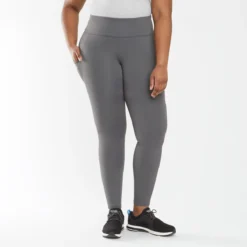 Piper Extended Silicone Grip Tights -Ovatio Horse Shop 34987 charcoal 3