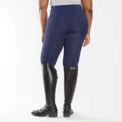 Piper Extended Silicone Grip Tights -Ovatio Horse Shop 34987 navy 2