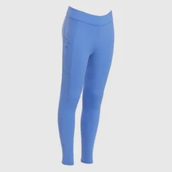 Piper Kids Extended Silicone Grip Tights - Clearance! -Ovatio Horse Shop 34990 darkperiwinkle 2