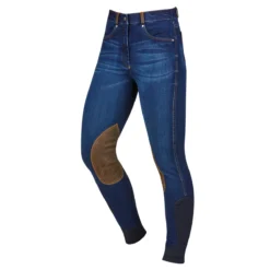 Dublin Shona Knee Patch Denim Breeches