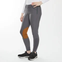 Piper Tan Patch II Low-Rise Side Zip Breeches By SmartPak -Ovatio Horse Shop 35139 charcoal 26158