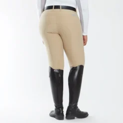 Piper Classic II Show Low-Rise Breeches By SmartPak - Knee Patch -Ovatio Horse Shop 35140 tan 18510