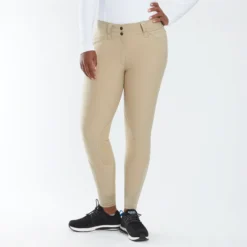 Piper Classic II Show Low-Rise Breeches By SmartPak - Knee Patch -Ovatio Horse Shop 35140 tan 19670