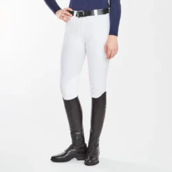 Piper Classic II Show Low-Rise Breeches By SmartPak - Knee Patch -Ovatio Horse Shop 35140 white 25859