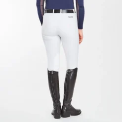 Piper Classic II Show Low-Rise Breeches By SmartPak - Knee Patch -Ovatio Horse Shop 35140 white 25865