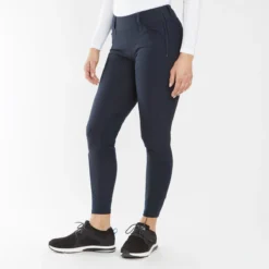 Piper Classic II Low-Rise Side Zip Breeches By SmartPak - Knee Patch -Ovatio Horse Shop 35141 navy 18012