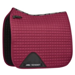 Weatherbeeta Prime Dressage Pad -Ovatio Horse Shop 35163 maroon 1