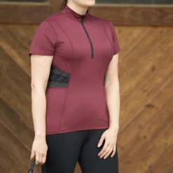 Kerrits Trot On Tech Top -Ovatio Horse Shop 35251 sangriablack l1