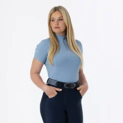 LeMieux Mia Mesh Base Layer -Ovatio Horse Shop 35398 denim 1