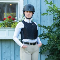 Tipperary Contour Flex Back Protector -Ovatio Horse Shop 35439 black 5