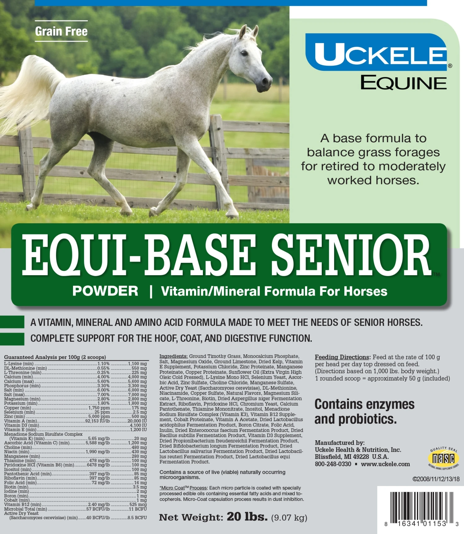 Equi-Base Senior Powder 2 Equi-Base Senior Powder - Image 2