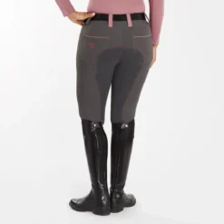 Piper Evolution Curvy Fit Breeches By SmartPak - Full Seat -Ovatio Horse Shop 35578 charcoallightrosewood 2448