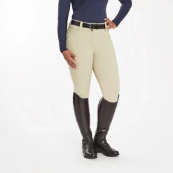 Piper Evolution Curvy Fit Breeches By SmartPak - Knee Patch -Ovatio Horse Shop 35579 tanlighttan 4842