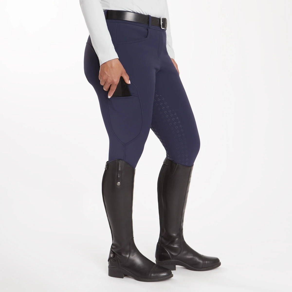 Hadley Winter Tech Softshell Breeches By SmartPak - Full Seat 7 Hadley Winter Tech Softshell Breeches By SmartPak - Full Seat - Image 7